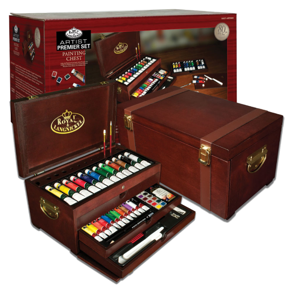 Royal & Langnickel Premier 80 Piece Artist Painting Chest