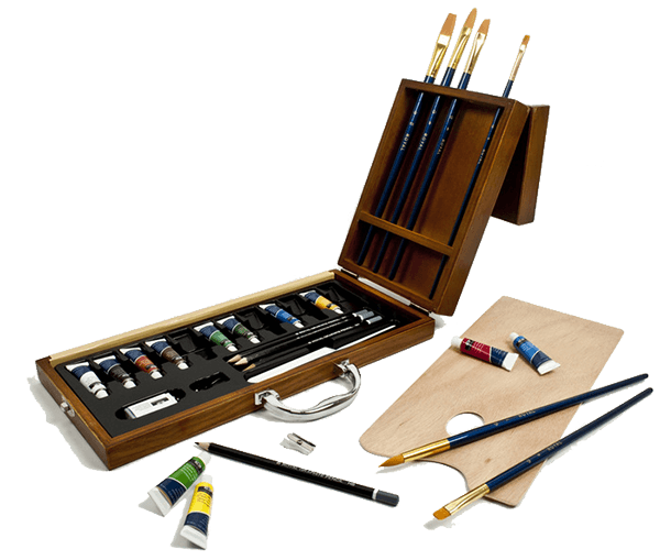 Royal & Langnickel 27 Piece Acrylic Artist Case Set