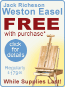 Richeson Weston Easel - FREE with purchase* - click for details