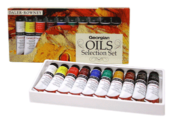 Daler-Rowney Georgian Oil Color Selection Set