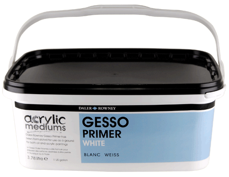 Daler-Rowney DR Acrylic Gesso - Size 1 gallon  (3.785 liters)