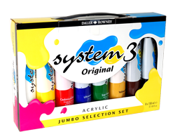 Daler-Rowney System 3 Acrylic Original Jumbo Set