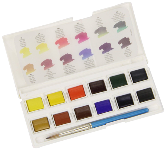 Daler-Rowney Aquafine Watercolor Pocket Set