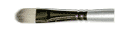 Robert Simmons Titanium Short Handled Filbert Brush - Size 2