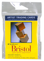 Strathmore Artist Trading Card Pack of 20 - Bristol, Smooth - Size 2.5” x 3.5”