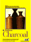 Strathmore Charcoal Pad, 64lb, 32 Sheets, Taped - Color Natural White - Size 9” x 12”