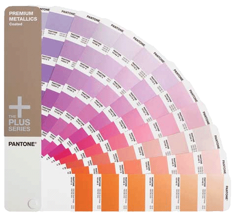 PANTONE Plus Series Premium Metallics Formula Guide - Coated