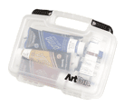 Artbin Quick View Carrying Case - Color Translucent Clear - Size 10” x 8” x 3”