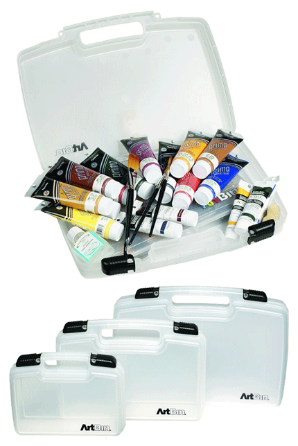 Artbin Quick View Carrying Case - Color: Translucent Clear - Size: 17” x  12” x 4”